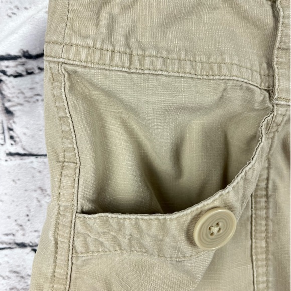 LOFT Flare Khaki Skirt 8 - Picture 4 of 8